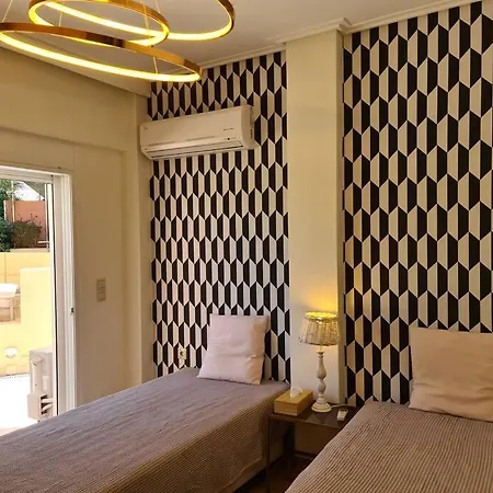 Lägenhet Aelia Luxury With Private Entrance Karavomylos